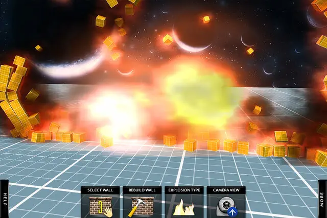 Demolition Physics: Three-dimensional simulator with physics of destruction and Demolition Physics Editor